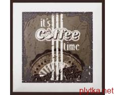 Керамическая плитка COFFEE TIME BROWN B микс 150x150x6 глянцевая
