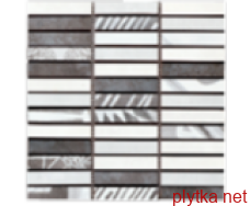 Керамическая плитка Mosaico Portland Grigio   20x20 серый 200x200x8 матовая
