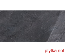 Керамическая плитка Lavagna Nera Nat/Ret 60х120 черный 600x1200x8 матовая