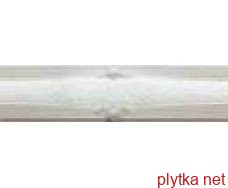 Керамічна плитка LISTELO BOBOLI FLOW WHITE білий 85x300x10 глянцева