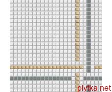 Мозаика GDM01002 - Tetris 5379 белая mix 30x30 300x300x0