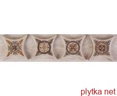 Керамическая плитка ESTRELLA CHELSEA BEIGE декор бежевый 67x67x6