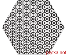 Керамическая плитка CHESS DECOR MIRAGE MATE 320x370 белый 320x370x0 матовая микс черный