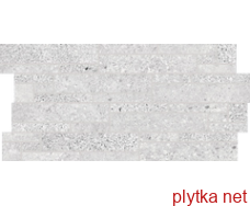 Керамическая плитка DDPSE666 Stones - 30 х 60 см, декор светло-серый 300x600x0 лаппатированная