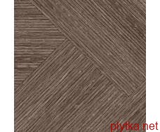 Керамическая плитка Starwood, NOA-L MINNESOTA MOKA - 596x596x10,5 коричневый 596x596x0 матовая темный
