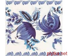 Керамическая плитка FLORIENT COBALTO декор синий 200x200x8