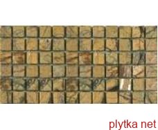 Керамічна плитка Мозаїка C-MOS FOREST GOLD жовтий 15x15x15