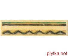 Керамическая плитка LIST.OLIVO AMARILLO фриз желтый 150x35x7