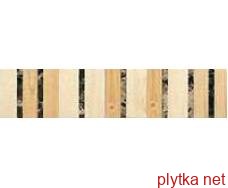 Керамическая плитка CNF HAYA NATURAL фриз бежевый 100x450x6 матовая