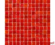 Керамічна плитка Мозаїка R-MOS DR99 IRIDIUM FUOCO червоний 300x300x6