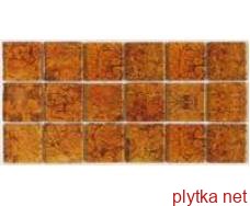 Керамическая плитка Мозаика TO-MOS G11 (L) оранжевый 300x300x4