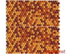 Керамічна плитка Мозаїка SMT-MOS MIX Y117+Y47+Y45 DIAM12mm помаранчевий 325x315x6
