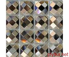Керамическая плитка Мозаика S-MOS DIAMOND 9 (WHITE) светлый 305x305x4