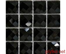 Керамическая плитка Мозаика S-MOS DIAMOND A (BLACK) темный 305x305x4