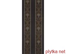 Керамическая плитка DEC NOVA R75 GRAFITO декор черный 750x310x8