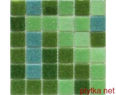Керамическая плитка Мозаика R-MOS B4041424647 микс зелен-5 зеленый 321x321x6