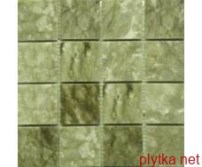 Керамічна плитка Мозаїка M088-FK GREEN ONIX (48X48) зелений 305x305x6