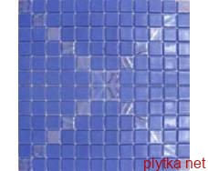 Керамическая плитка Мозаика TRENTO MARINO синий 25x25x6