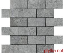 Керамограніт Керамічна плитка Мозаїка JUNGLE STONE SILVER NAT RET 30х30 (мозаїка) M167 (154316) 0x0x0