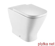 gap rimless toilet bowl for concealed cistern, universal release, floor-mounted