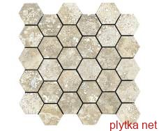 Керамограніт Керамічна плитка Мозаїка IMPERIAL NAVONA NAT RET 28х29 (шестигранник) M303 (155323) (плитка для підлоги та стін) 0x0x0