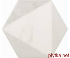 Керамічна плитка Плитка 17,5*20 Carrara Hexagon Peak 23102 0x0x0