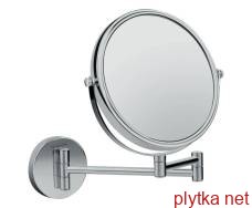 logis shaving mirror, wall-mounted, chrome