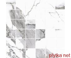 Керамическая плитка Мозаика Calacatta White SATYNA 29,7x29,7x0,8 код 9720 Cerrad 0x0x0