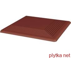 Керамічна плитка Клінкерна плитка NATURAL ROSA 30х30 (кутова сходинка) 0x0x0