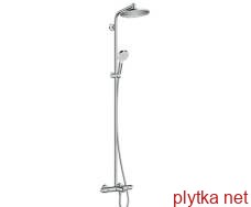 crometta s 240 showerpipe shower system for bath