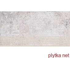 Керамограніт Керамічна плитка Клінкерна плитка LUKAS WHITE STEPTREAD 29.8х59.8 (сходинка) 0x0x0