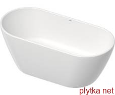 D-NEO Ванна вільностояча 160x75 см без переливу, з ніжками та панеллю, DuraSolid®  (700486000000000)
