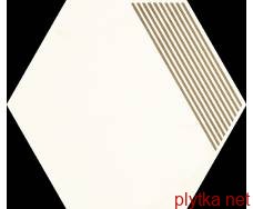 Керамічна плитка CALACATTA HEXAGON В 17.1х19.8 (плитка для підлоги і стін, декор) MAT 0x0x0