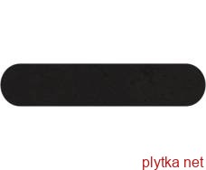 Керамічна плитка Плитка 5*25 Materika Rounded Black 0x0x0