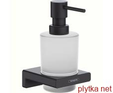 AddStoris Дозатор подвесной для жидкого мыла Matt Black/стекло (41745670)
