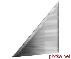Керамічна плитка Дзеркальна плитка, 250 мм довга сторона, фацет 15 мм Трикутник 177x177x0
