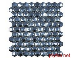 Керамическая плитка Мозаика 31,5*31,5 Honey Diamond Black 358D 0x0x0