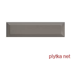 Керамическая плитка Плитка 7,5*30 Metro Dark Grey 20904 0x0x0