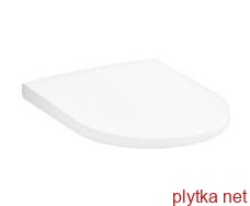 Сиденье на унитаз EluPura S с функцией SoftClosing top fix, металлические петли, White (60148450)