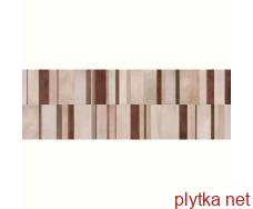 Керамічна плитка Плитка 40*120 Resina Decoro Bricks Avorio R7Aa рожевий 400x1200x0 матова