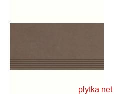 Керамограніт Керамічна плитка Клінкерна плитка INTERO BROWN 29.8x59.8 (сходинка) 0x0x0