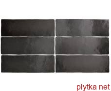Керамическая плитка Magma Black Coal 24962 черный 65x200x0 глазурованная 