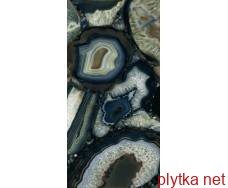 Керамічна плитка Клінкерна плитка Плитка 162*324 Level Marmi Agate Black B Full Lap 12 Mm Elmy 0x0x0