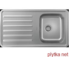 Кухонная мойка S4111-F340 на столешницу 915х505 с сифоном (43340800) Stainless Steel