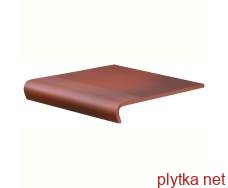 Керамическая плитка Плитка Клинкер V-SHAPE COUNTRYW WISNIA 30х34.4х1.1 (ступенька с капиносом) 0x0x0