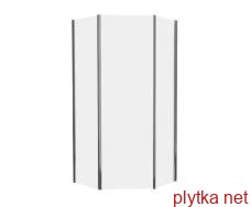 Stefani душова кабіна 100 * 100 * 190см п'ятикутна (скла + двері) прозора - виписувати з комплектом 599-535/3