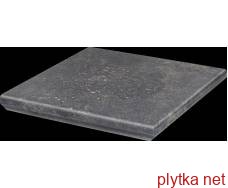 Керамічна плитка Клінкерна плитка VIANO ANTRACITE 33x33 (кутова сходинка з капіносом) 0x0x0