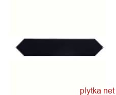 Керамическая плитка Плитка 5*25 Arrow Black 25836 черный 50x250x0 глянцевая