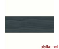 Керамическая плитка M1AG ECLETTICA ANTHRACITE STRUTTURA WAVE 3D RET 40x120 (плитка настенная) 0x0x0