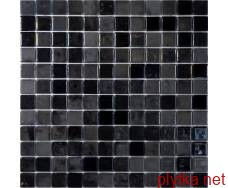 Керамическая плитка Мозаика 31,5*31,5 Lux Anthracite 407 0x0x0